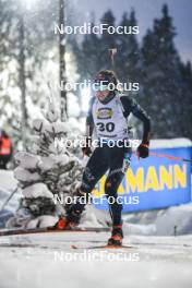 01.12.2023, Oestersund, Sweden, (SWE): Dorothea Wierer (ITA) - IBU World Cup Biathlon, sprint women, Oestersund (SWE). www.nordicfocus.com. © Authamayou/NordicFocus. Every downloaded picture is fee-liable.