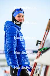 01.12.2023, Oestersund, Sweden, (SWE): Susan Kuelm (EST) - IBU World Cup Biathlon, sprint women, Oestersund (SWE). www.nordicfocus.com. © Manzoni/NordicFocus. Every downloaded picture is fee-liable.