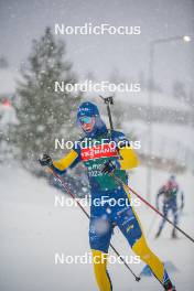 24.11.2023, Oestersund, Sweden, (SWE): Sebastian Samuelsson (SWE) - IBU World Cup Biathlon, training, Oestersund (SWE). www.nordicfocus.com. © Authamayou/NordicFocus. Every downloaded picture is fee-liable.