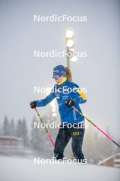 28.11.2023, Oestersund, Sweden, (SWE): Mona Brorsson (SWE) - IBU World Cup Biathlon, training, Oestersund (SWE). www.nordicfocus.com. © Authamayou/NordicFocus. Every downloaded picture is fee-liable.