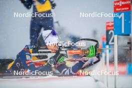 28.11.2023, Oestersund, Sweden, (SWE): Chloe Chevalier (FRA) - IBU World Cup Biathlon, training, Oestersund (SWE). www.nordicfocus.com. © Authamayou/NordicFocus. Every downloaded picture is fee-liable.