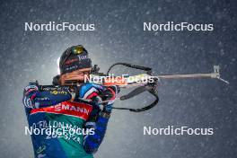 24.11.2023, Oestersund, Sweden, (SWE): Quentin Fillon Maillet (FRA) - IBU World Cup Biathlon, training, Oestersund (SWE). www.nordicfocus.com. © Authamayou/NordicFocus. Every downloaded picture is fee-liable.