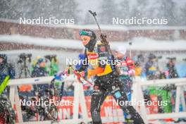 24.11.2023, Oestersund, Sweden, (SWE): Hanna Kebinger (GER) - IBU World Cup Biathlon, training, Oestersund (SWE). www.nordicfocus.com. © Authamayou/NordicFocus. Every downloaded picture is fee-liable.
