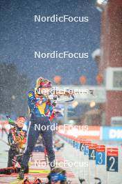 24.11.2023, Oestersund, Sweden, (SWE): Karoline Offigstad Knotten (NOR) - IBU World Cup Biathlon, training, Oestersund (SWE). www.nordicfocus.com. © Authamayou/NordicFocus. Every downloaded picture is fee-liable.