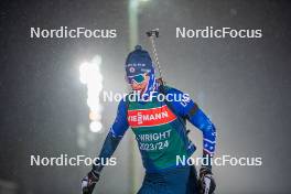 28.11.2023, Oestersund, Sweden, (SWE): Campbell Wright - IBU World Cup Biathlon, training, Oestersund (SWE). www.nordicfocus.com. © Authamayou/NordicFocus. Every downloaded picture is fee-liable.