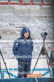 24.11.2023, Oestersund, Sweden, (SWE): Siegfried Mazet (FRA) coach team Norway - IBU World Cup Biathlon, training, Oestersund (SWE). www.nordicfocus.com. © Authamayou/NordicFocus. Every downloaded picture is fee-liable.