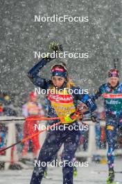 24.11.2023, Oestersund, Sweden, (SWE): Lisa Vittozzi (ITA) - IBU World Cup Biathlon, training, Oestersund (SWE). www.nordicfocus.com. © Authamayou/NordicFocus. Every downloaded picture is fee-liable.