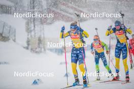 24.11.2023, Oestersund, Sweden, (SWE): Mona Brorsson (SWE) - IBU World Cup Biathlon, training, Oestersund (SWE). www.nordicfocus.com. © Authamayou/NordicFocus. Every downloaded picture is fee-liable.