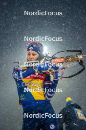 24.11.2023, Oestersund, Sweden, (SWE): Chloe Chevalier (FRA) - IBU World Cup Biathlon, training, Oestersund (SWE). www.nordicfocus.com. © Authamayou/NordicFocus. Every downloaded picture is fee-liable.