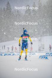 24.11.2023, Oestersund, Sweden, (SWE): Sebastian Samuelsson (SWE) - IBU World Cup Biathlon, training, Oestersund (SWE). www.nordicfocus.com. © Authamayou/NordicFocus. Every downloaded picture is fee-liable.