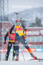 24.11.2023, Oestersund, Sweden, (SWE): Hanna Kebinger (GER) - IBU World Cup Biathlon, training, Oestersund (SWE). www.nordicfocus.com. © Authamayou/NordicFocus. Every downloaded picture is fee-liable.