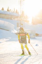 27.11.2023, Oestersund, Sweden, (SWE): Peppe Femling (SWE) - IBU World Cup Biathlon, training, Oestersund (SWE). www.nordicfocus.com. © Authamayou/NordicFocus. Every downloaded picture is fee-liable.