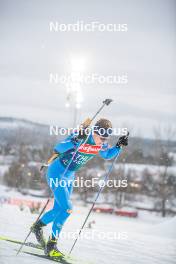 24.11.2023, Oestersund, Sweden, (SWE): Elia Zeni (ITA) - IBU World Cup Biathlon, training, Oestersund (SWE). www.nordicfocus.com. © Authamayou/NordicFocus. Every downloaded picture is fee-liable.