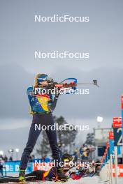 24.11.2023, Oestersund, Sweden, (SWE): Anastasia Tolmacheva (ROU) - IBU World Cup Biathlon, training, Oestersund (SWE). www.nordicfocus.com. © Authamayou/NordicFocus. Every downloaded picture is fee-liable.
