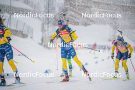 24.11.2023, Oestersund, Sweden, (SWE): Stina Nilsson (SWE) - IBU World Cup Biathlon, training, Oestersund (SWE). www.nordicfocus.com. © Authamayou/NordicFocus. Every downloaded picture is fee-liable.