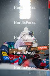 28.11.2023, Oestersund, Sweden, (SWE): Sturla Holm Laegreid (NOR) - IBU World Cup Biathlon, training, Oestersund (SWE). www.nordicfocus.com. © Authamayou/NordicFocus. Every downloaded picture is fee-liable.