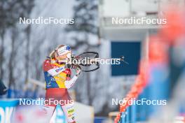 24.11.2023, Oestersund, Sweden, (SWE): Baiba Bendika (LAT) - IBU World Cup Biathlon, training, Oestersund (SWE). www.nordicfocus.com. © Authamayou/NordicFocus. Every downloaded picture is fee-liable.