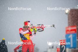 24.11.2023, Oestersund, Sweden, (SWE): Emma Lunder (CAN) - IBU World Cup Biathlon, training, Oestersund (SWE). www.nordicfocus.com. © Authamayou/NordicFocus. Every downloaded picture is fee-liable.