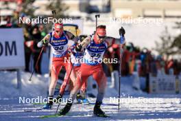 09.12.2023, Hochfilzen, Austria (AUT): Joscha Burkhalter (SUI) - IBU World Cup Biathlon, pursuit men, Hochfilzen (AUT). www.nordicfocus.com. © Manzoni/NordicFocus. Every downloaded picture is fee-liable.