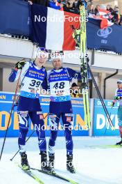 09.12.2023, Hochfilzen, Austria (AUT): Otto Invenius (FIN), Jaakko Ranta (FIN), (l-r) - IBU World Cup Biathlon, pursuit men, Hochfilzen (AUT). www.nordicfocus.com. © Manzoni/NordicFocus. Every downloaded picture is fee-liable.