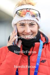09.12.2023, Hochfilzen, Austria (AUT): Anika Kozica (CRO) - IBU World Cup Biathlon, pursuit men, Hochfilzen (AUT). www.nordicfocus.com. © Manzoni/NordicFocus. Every downloaded picture is fee-liable.