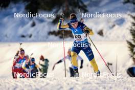 09.12.2023, Hochfilzen, Austria (AUT): Hanna Oeberg (SWE) - IBU World Cup Biathlon, pursuit women, Hochfilzen (AUT). www.nordicfocus.com. © Manzoni/NordicFocus. Every downloaded picture is fee-liable.
