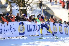 10.12.2023, Hochfilzen, Austria (AUT): Hanna Oeberg (SWE) - IBU World Cup Biathlon, relay women, Hochfilzen (AUT). www.nordicfocus.com. © Manzoni/NordicFocus. Every downloaded picture is fee-liable.