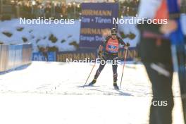 10.12.2023, Hochfilzen, Austria (AUT): Julia Simon (FRA) - IBU World Cup Biathlon, relay women, Hochfilzen (AUT). www.nordicfocus.com. © Manzoni/NordicFocus. Every downloaded picture is fee-liable.