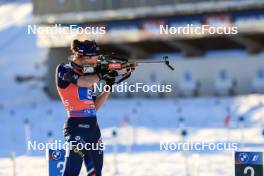 10.12.2023, Hochfilzen, Austria (AUT): Julia Simon (FRA) - IBU World Cup Biathlon, relay women, Hochfilzen (AUT). www.nordicfocus.com. © Manzoni/NordicFocus. Every downloaded picture is fee-liable.