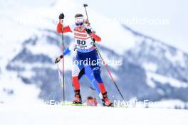 08.12.2023, Hochfilzen, Austria (AUT): Adam Vaclavik (CZE) - IBU World Cup Biathlon, sprint men, Hochfilzen (AUT). www.nordicfocus.com. © Manzoni/NordicFocus. Every downloaded picture is fee-liable.
