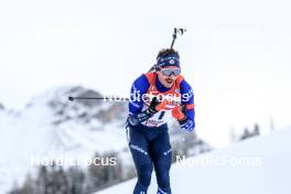 08.12.2023, Hochfilzen, Austria (AUT): Jake Brown (USA) - IBU World Cup Biathlon, sprint men, Hochfilzen (AUT). www.nordicfocus.com. © Manzoni/NordicFocus. Every downloaded picture is fee-liable.