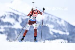 08.12.2023, Hochfilzen, Austria (AUT): Tomas Kaukenas (LTU) - IBU World Cup Biathlon, sprint men, Hochfilzen (AUT). www.nordicfocus.com. © Manzoni/NordicFocus. Every downloaded picture is fee-liable.