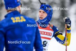 08.12.2023, Hochfilzen, Austria (AUT): Sebastian Samuelsson (SWE) - IBU World Cup Biathlon, sprint men, Hochfilzen (AUT). www.nordicfocus.com. © Manzoni/NordicFocus. Every downloaded picture is fee-liable.