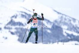 08.12.2023, Hochfilzen, Austria (AUT): Jokubas Mackine (LTU) - IBU World Cup Biathlon, sprint men, Hochfilzen (AUT). www.nordicfocus.com. © Manzoni/NordicFocus. Every downloaded picture is fee-liable.