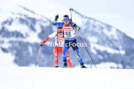 08.12.2023, Hochfilzen, Austria (AUT): Taras Lesiuk (UKR) - IBU World Cup Biathlon, sprint men, Hochfilzen (AUT). www.nordicfocus.com. © Manzoni/NordicFocus. Every downloaded picture is fee-liable.