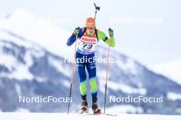08.12.2023, Hochfilzen, Austria (AUT): Lovro Planko (SLO) - IBU World Cup Biathlon, sprint men, Hochfilzen (AUT). www.nordicfocus.com. © Manzoni/NordicFocus. Every downloaded picture is fee-liable.