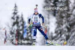 08.12.2023, Hochfilzen, Austria (AUT): Suvi Minkkinen (FIN) - IBU World Cup Biathlon, sprint women, Hochfilzen (AUT). www.nordicfocus.com. © Manzoni/NordicFocus. Every downloaded picture is fee-liable.