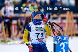 08.12.2023, Hochfilzen, Austria (AUT): Tilda Johansson (SWE) - IBU World Cup Biathlon, sprint women, Hochfilzen (AUT). www.nordicfocus.com. © Manzoni/NordicFocus. Every downloaded picture is fee-liable.