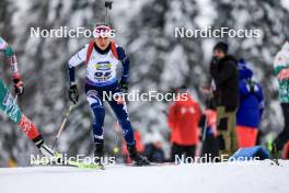 08.12.2023, Hochfilzen, Austria (AUT): Daria Virolainen (FIN) - IBU World Cup Biathlon, sprint women, Hochfilzen (AUT). www.nordicfocus.com. © Manzoni/NordicFocus. Every downloaded picture is fee-liable.