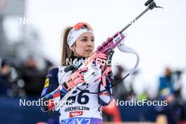 08.12.2023, Hochfilzen, Austria (AUT): Emilie Aagheim Kalkenberg (NOR) - IBU World Cup Biathlon, sprint women, Hochfilzen (AUT). www.nordicfocus.com. © Manzoni/NordicFocus. Every downloaded picture is fee-liable.