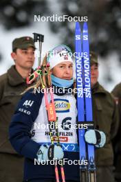 08.12.2023, Hochfilzen, Austria (AUT): Ingrid Landmark Tandrevold (NOR) - IBU World Cup Biathlon, sprint women, Hochfilzen (AUT). www.nordicfocus.com. © Manzoni/NordicFocus. Every downloaded picture is fee-liable.