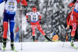 08.12.2023, Hochfilzen, Austria (AUT): Daria Gembicka (POL) - IBU World Cup Biathlon, sprint women, Hochfilzen (AUT). www.nordicfocus.com. © Manzoni/NordicFocus. Every downloaded picture is fee-liable.