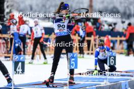 08.12.2023, Hochfilzen, Austria (AUT): Chloe Chevalier (FRA) - IBU World Cup Biathlon, sprint women, Hochfilzen (AUT). www.nordicfocus.com. © Manzoni/NordicFocus. Every downloaded picture is fee-liable.