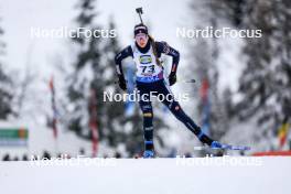 08.12.2023, Hochfilzen, Austria (AUT): Beatrice Trabucchi (ITA) - IBU World Cup Biathlon, sprint women, Hochfilzen (AUT). www.nordicfocus.com. © Manzoni/NordicFocus. Every downloaded picture is fee-liable.