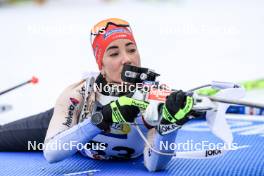 08.12.2023, Hochfilzen, Austria (AUT): Aita Gasparin (SUI) - IBU World Cup Biathlon, sprint women, Hochfilzen (AUT). www.nordicfocus.com. © Manzoni/NordicFocus. Every downloaded picture is fee-liable.
