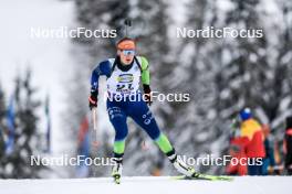 08.12.2023, Hochfilzen, Austria (AUT): Ziva Klemencic (SLO) - IBU World Cup Biathlon, sprint women, Hochfilzen (AUT). www.nordicfocus.com. © Manzoni/NordicFocus. Every downloaded picture is fee-liable.