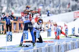08.12.2023, Hochfilzen, Austria (AUT): Anna Gandler (AUT) - IBU World Cup Biathlon, sprint women, Hochfilzen (AUT). www.nordicfocus.com. © Manzoni/NordicFocus. Every downloaded picture is fee-liable.