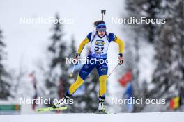 08.12.2023, Hochfilzen, Austria (AUT): Hanna Oeberg (SWE) - IBU World Cup Biathlon, sprint women, Hochfilzen (AUT). www.nordicfocus.com. © Manzoni/NordicFocus. Every downloaded picture is fee-liable.