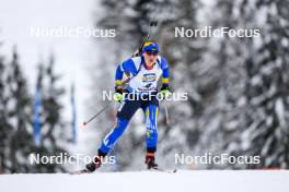 08.12.2023, Hochfilzen, Austria (AUT): Anastasiya Merkushyna (UKR) - IBU World Cup Biathlon, sprint women, Hochfilzen (AUT). www.nordicfocus.com. © Manzoni/NordicFocus. Every downloaded picture is fee-liable.