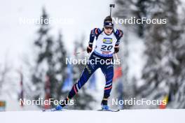 08.12.2023, Hochfilzen, Austria (AUT): Julia Simon (FRA) - IBU World Cup Biathlon, sprint women, Hochfilzen (AUT). www.nordicfocus.com. © Manzoni/NordicFocus. Every downloaded picture is fee-liable.